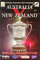 Australia v New Zealand 1998 rugby  Programme